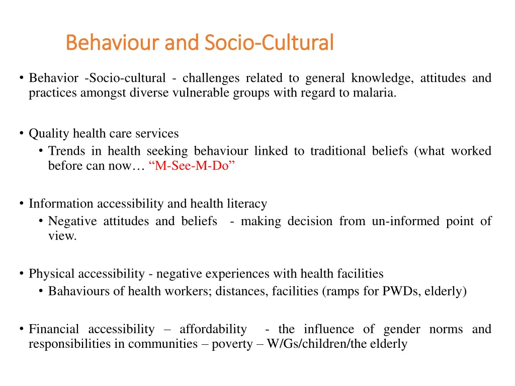 behaviour and socio behaviour and socio cultural