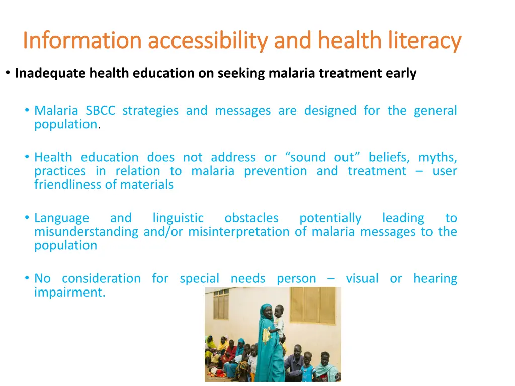 information accessibility and health literacy