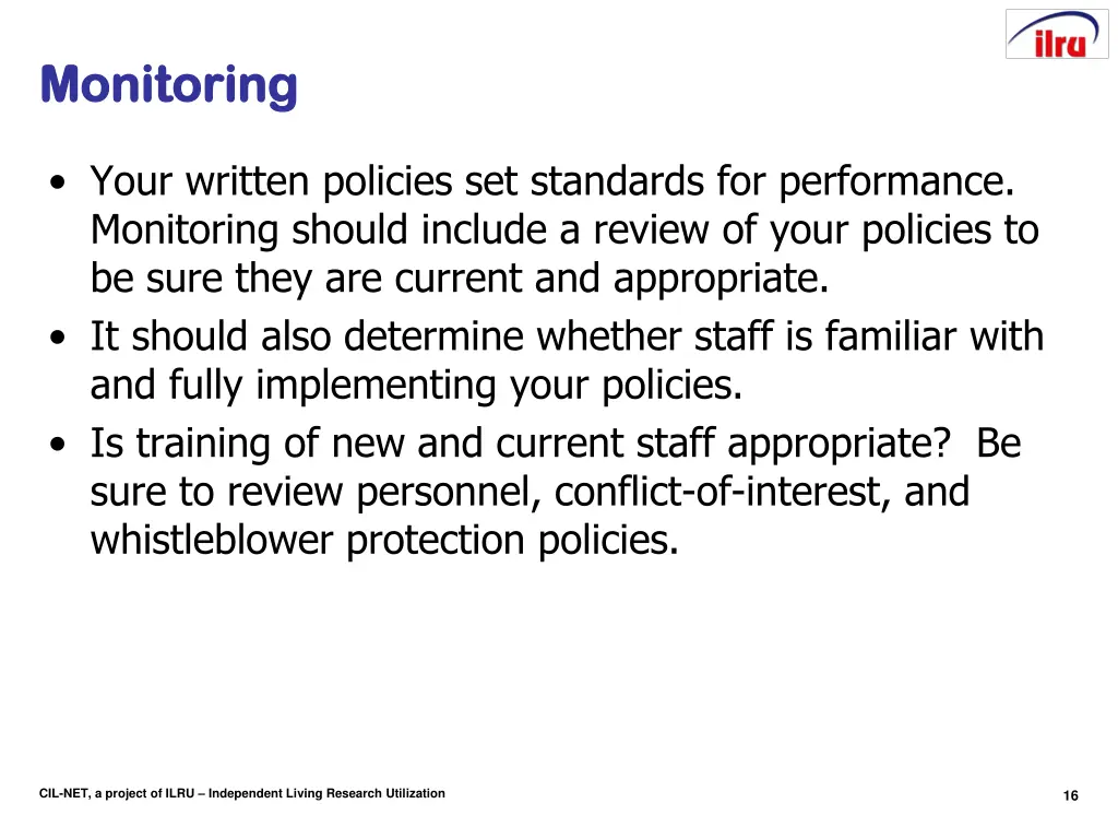 monitoring monitoring