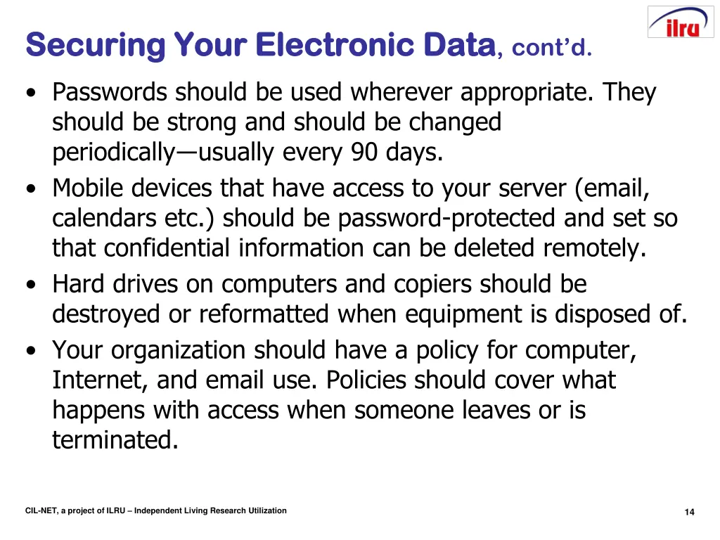 securing securing your electronic your electronic