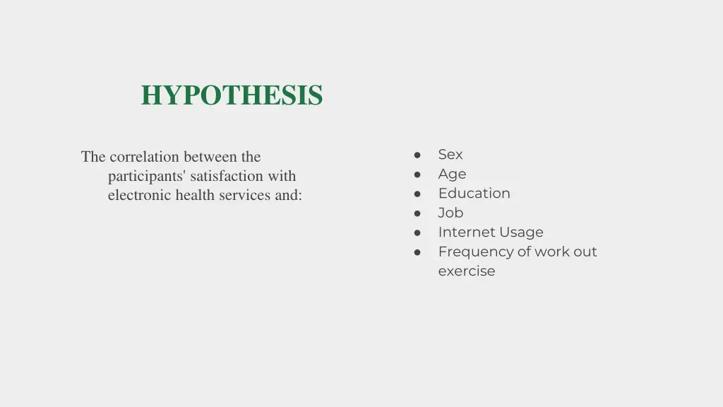 hypothesis