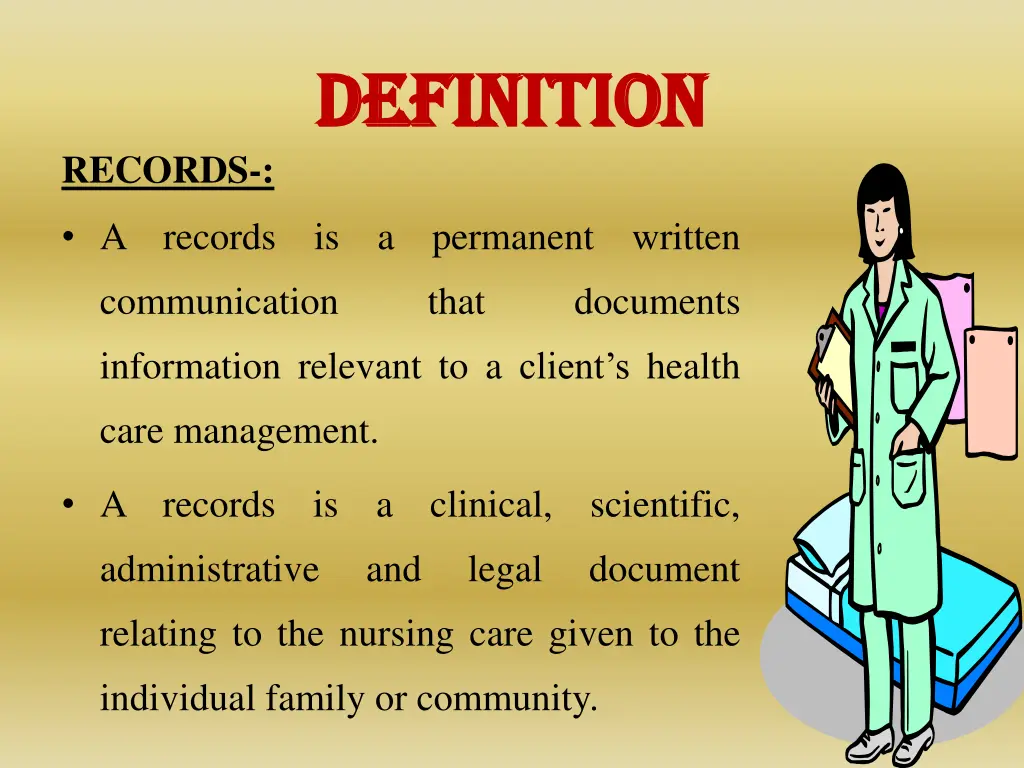 definition definition