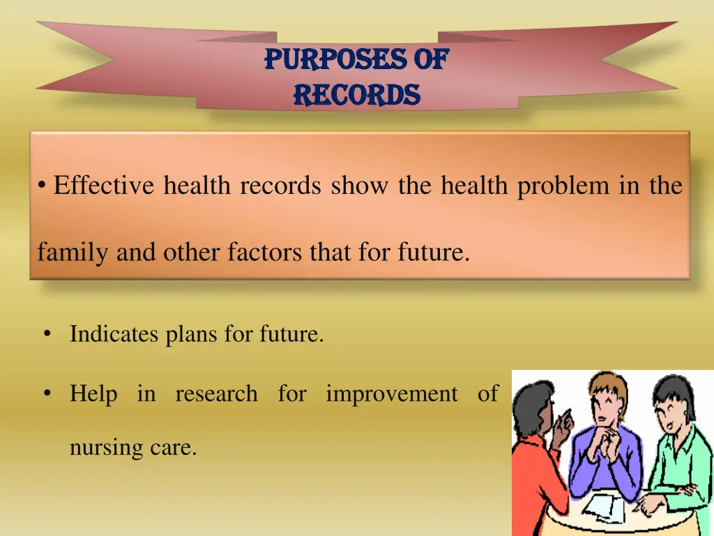 purposes of purposes of records records 1