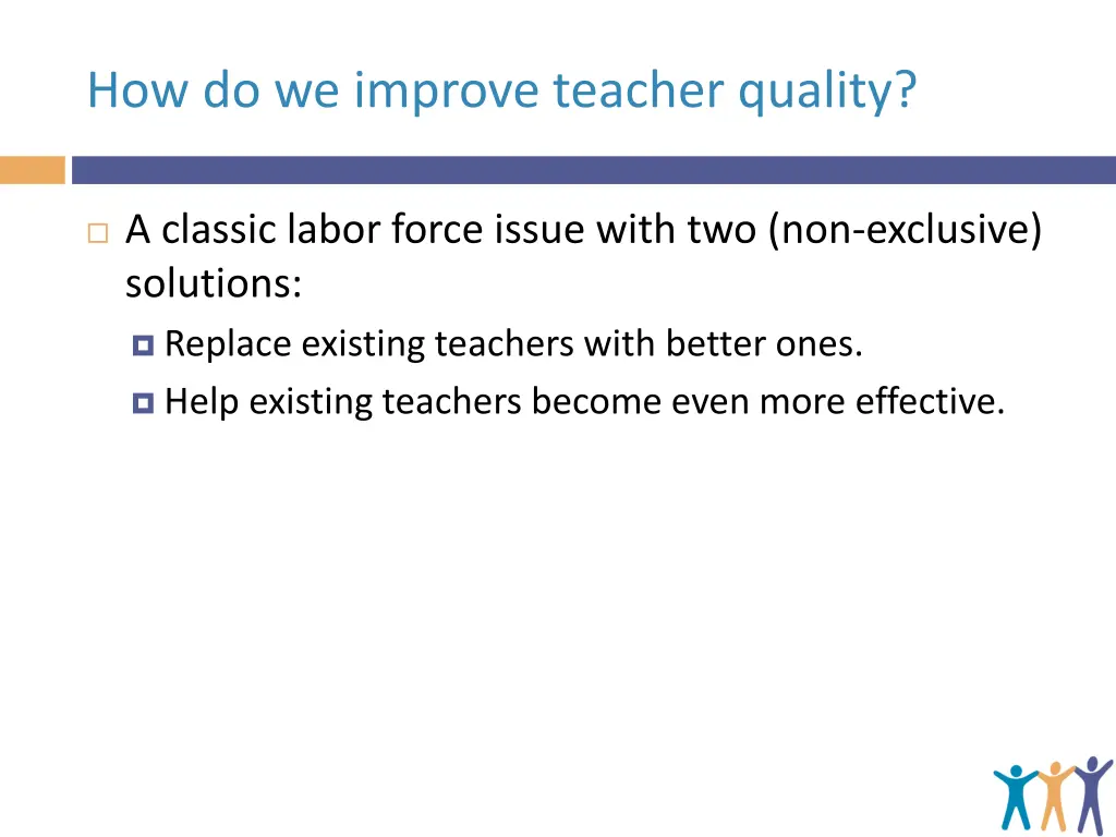how do we improve teacher quality