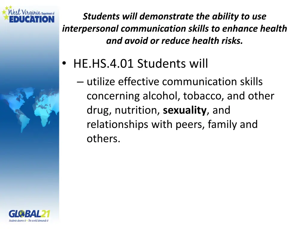 students will demonstrate the ability 2
