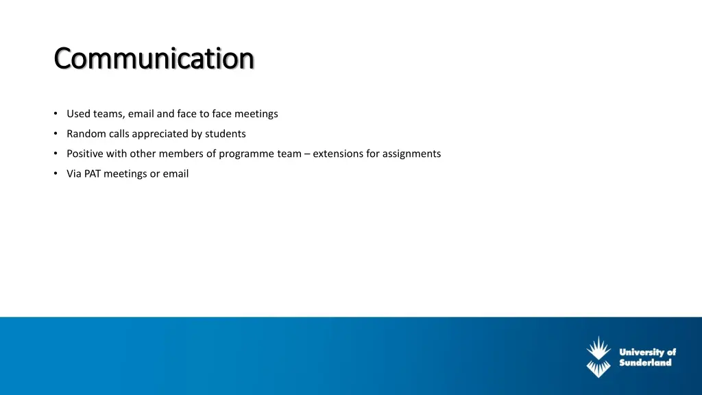 communication communication