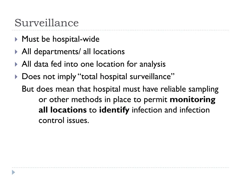 surveillance