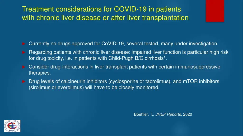 treatment considerations for covid 19 in patients