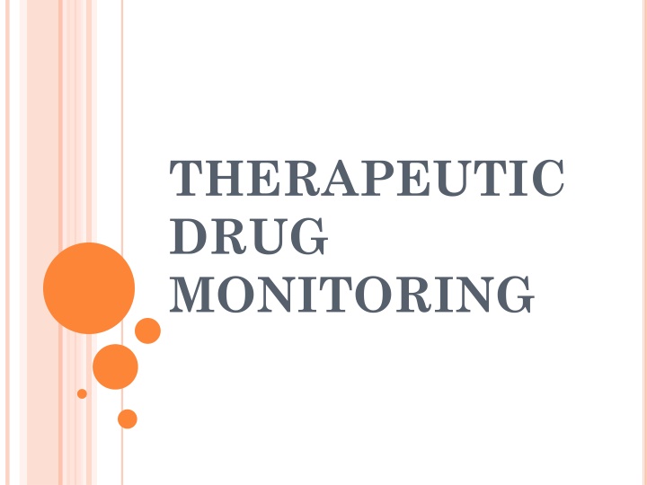 therapeutic drug monitoring