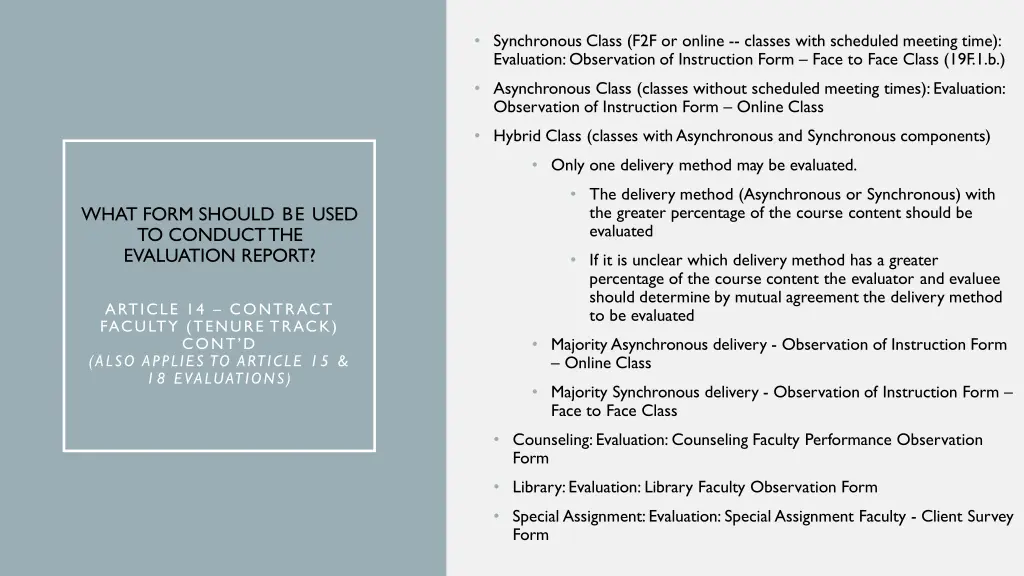 synchronous class f2f or online classes with
