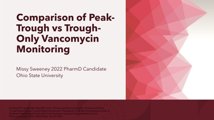 comparison of peak trough vs trough only
