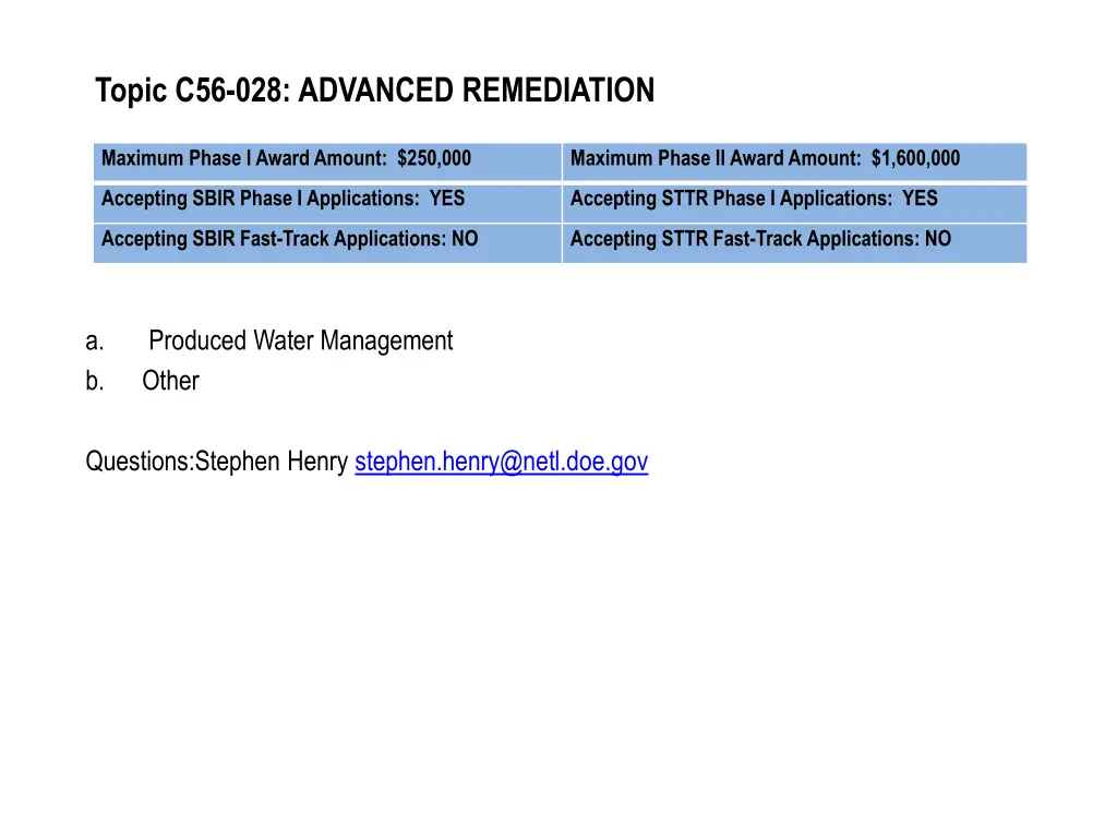 topic c56 028 advanced remediation