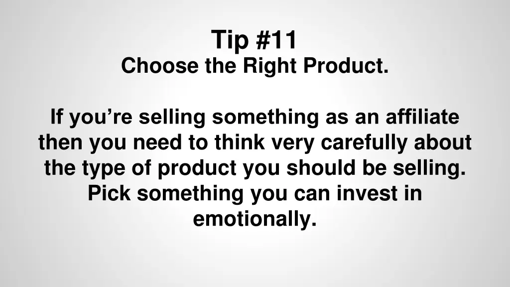tip 11