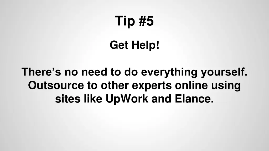 tip 5