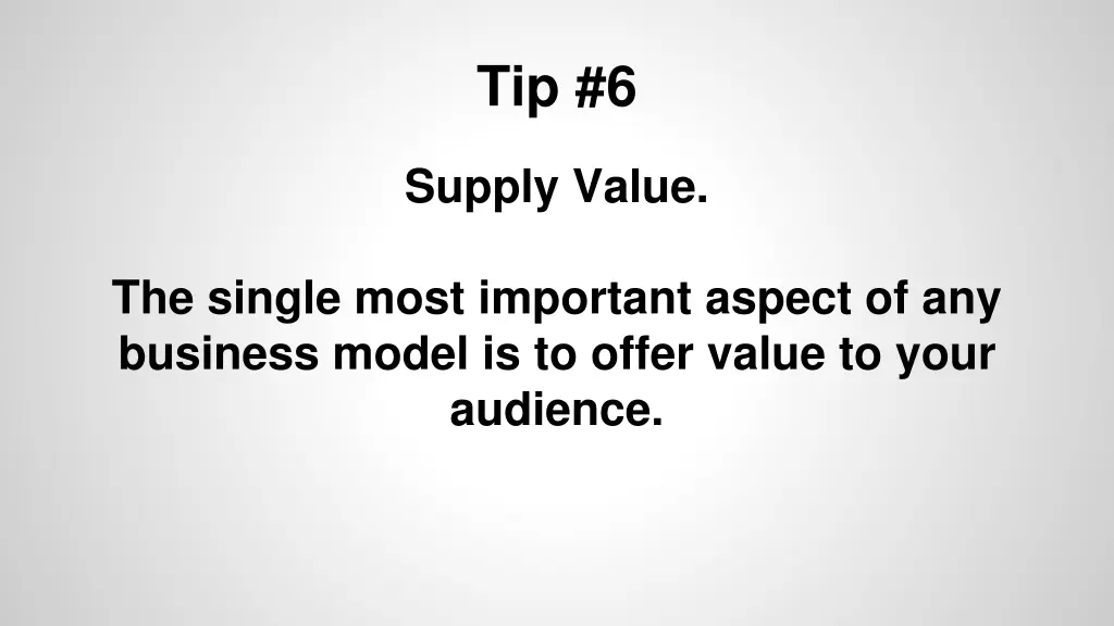 tip 6