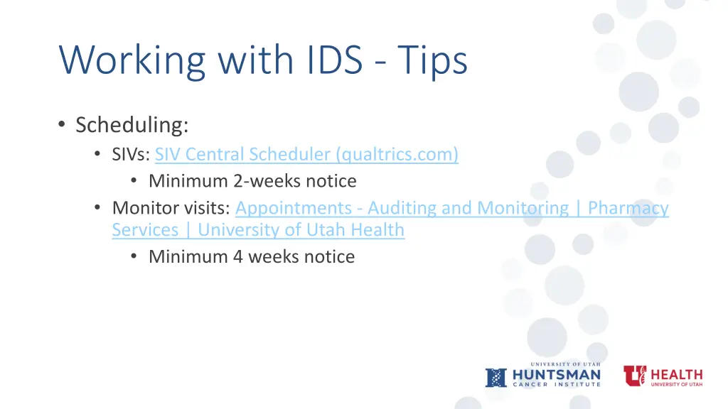 working with ids tips 1