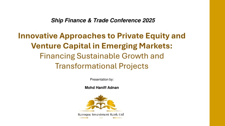 ship finance trade conference 2025