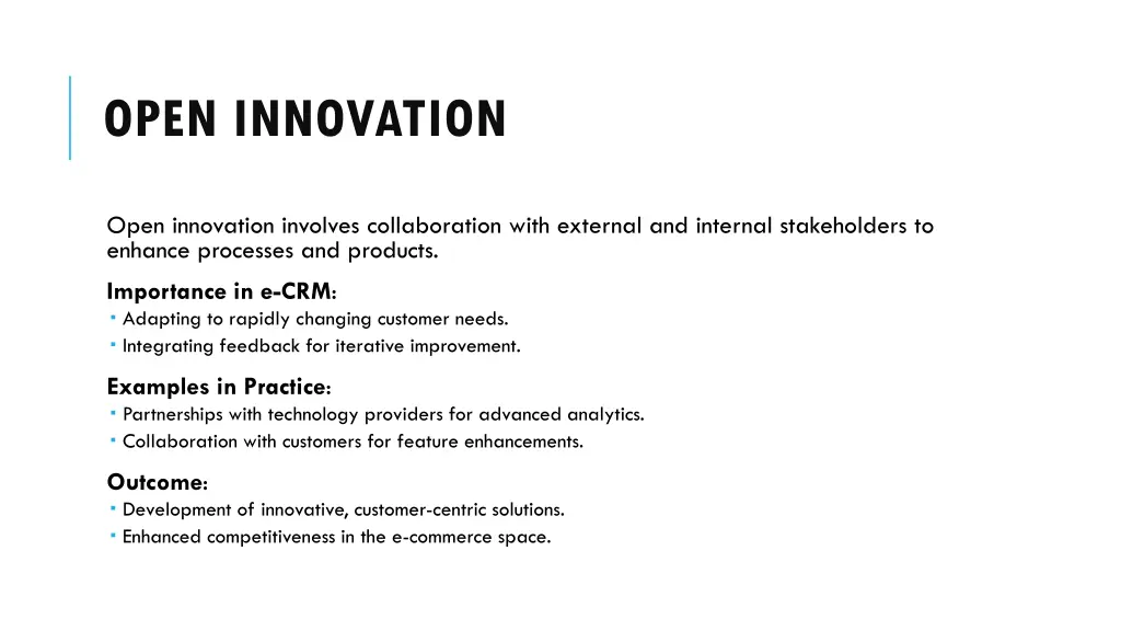 open innovation