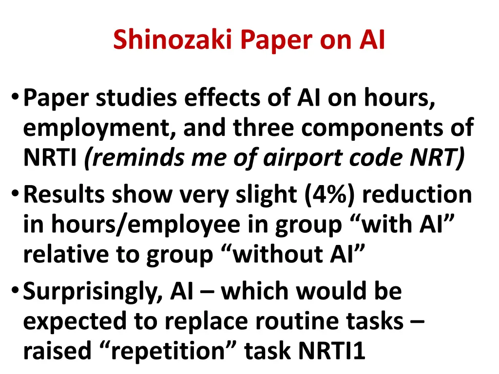 shinozaki paper on ai