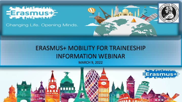 erasmus mobility for traineeship information
