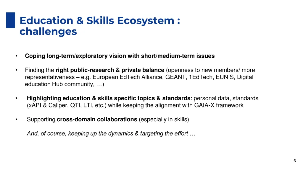 education skills ecosystem challenges