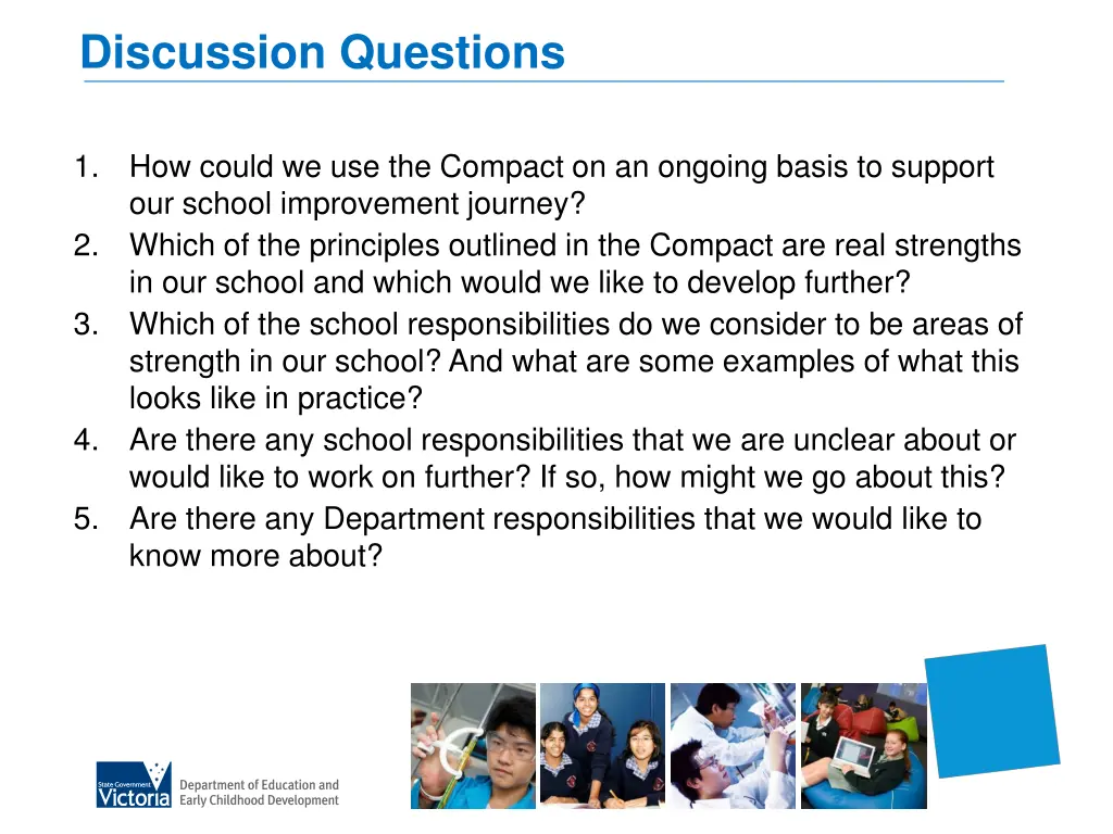 discussion questions