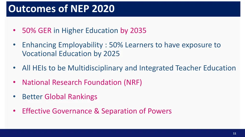 outcomes of nep 2020 1