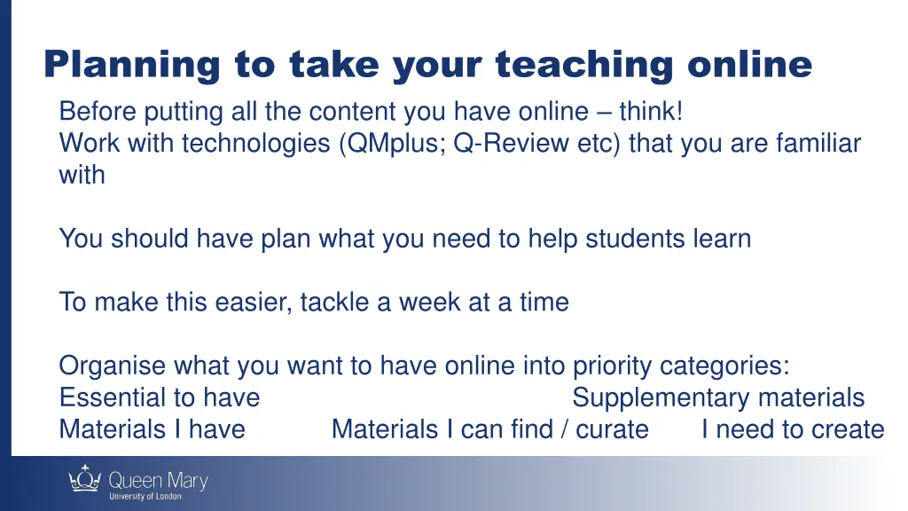 planning to take your teaching online before