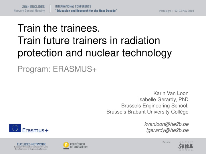train the trainees train future trainers