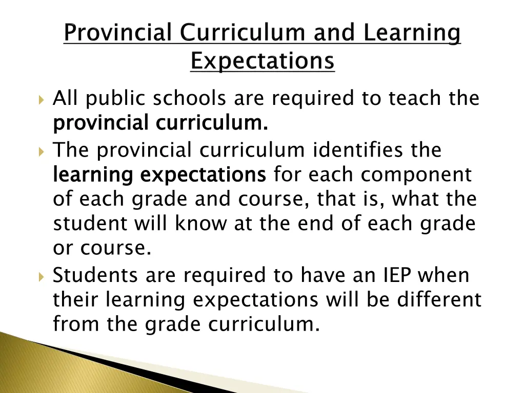 all public schools are required to teach