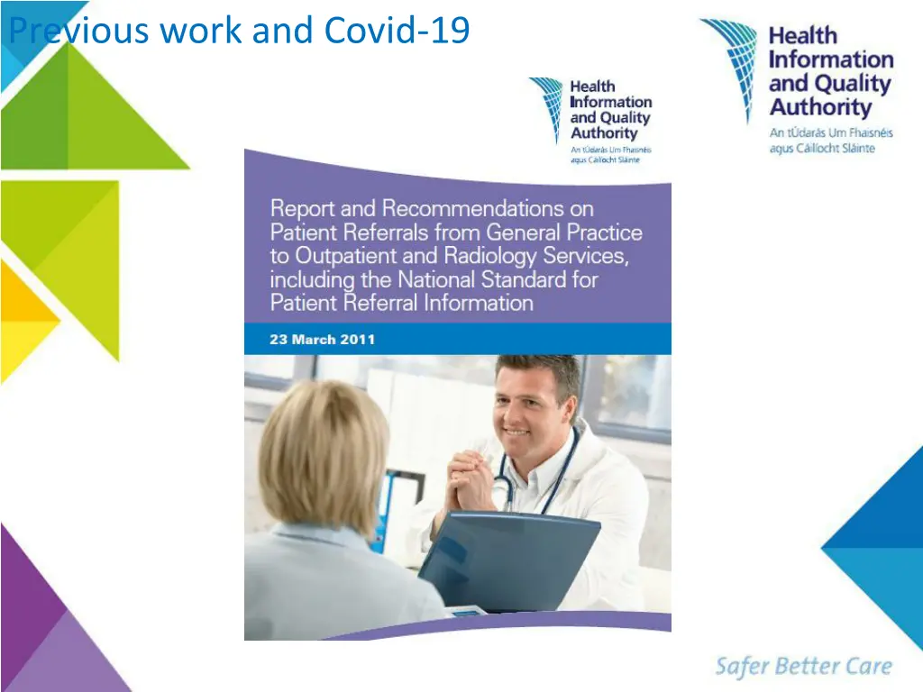 previous work and covid 19