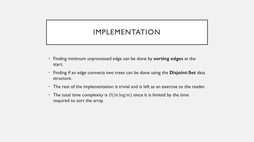 implementation 1