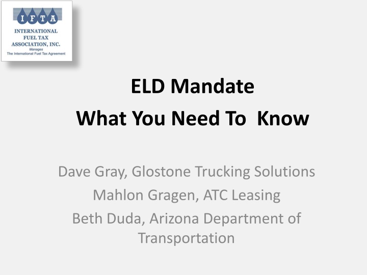 eld mandate what you need to know
