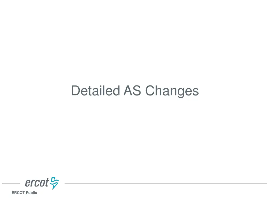 detailed as changes