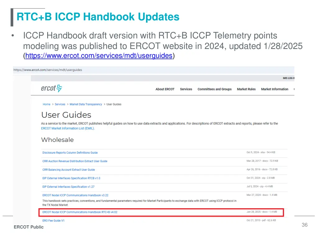 rtc b iccp handbook updates