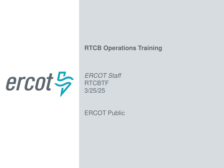 rtcb operations training