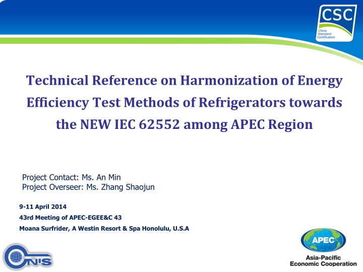 technical reference on harmonization of energy