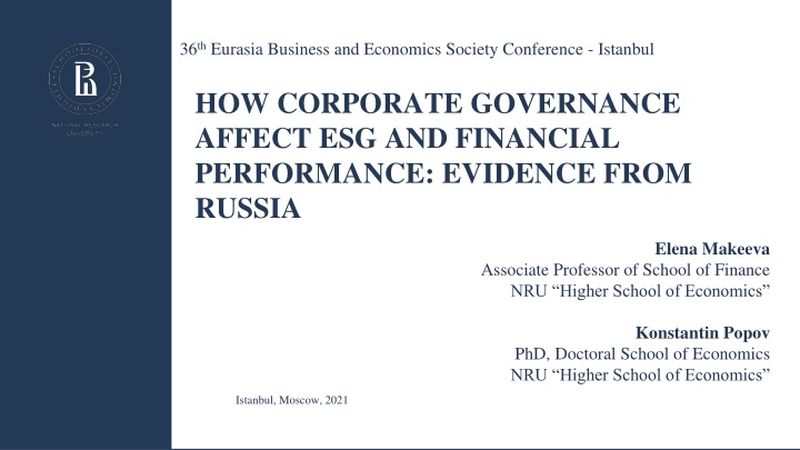 36 th eurasia business and economics society