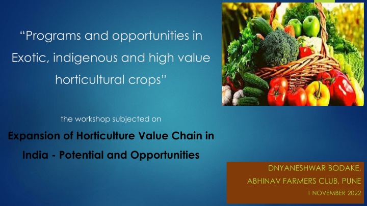 programs and opportunities in
