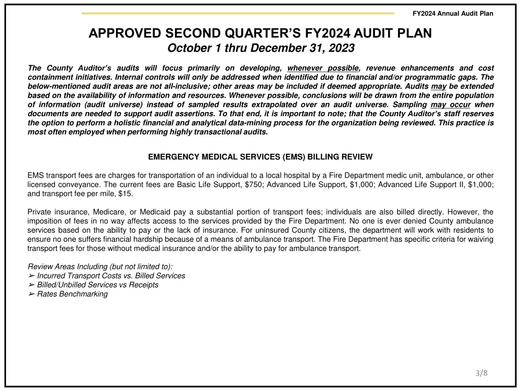 fy2024 annual audit plan