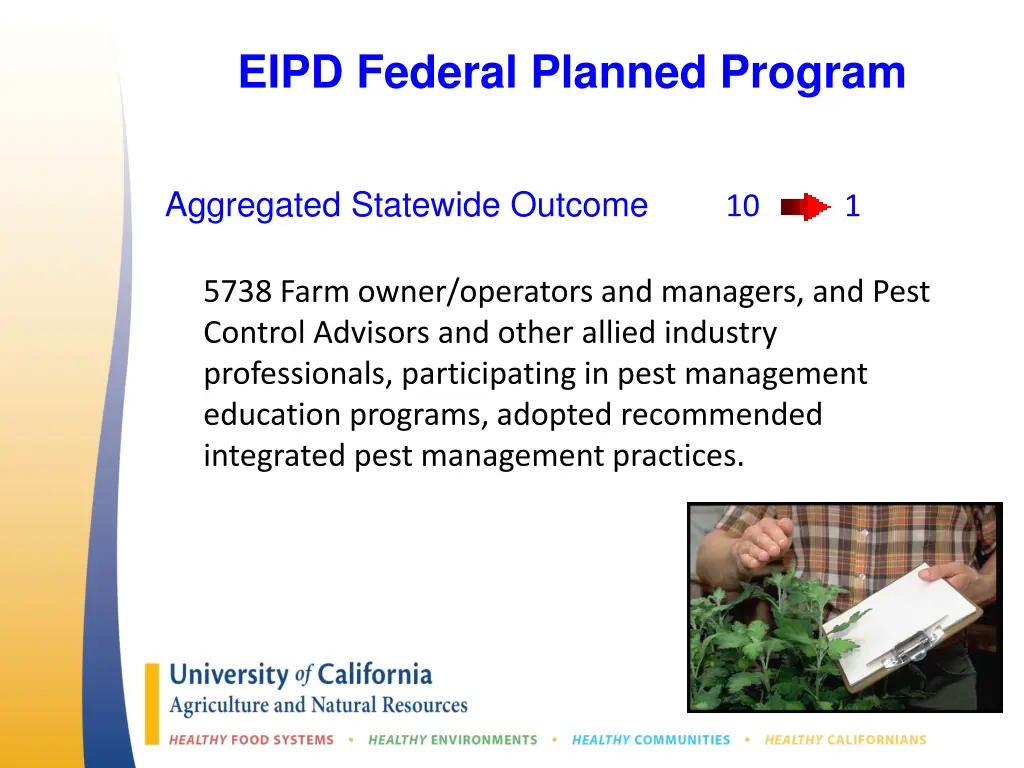 eipd federal planned program