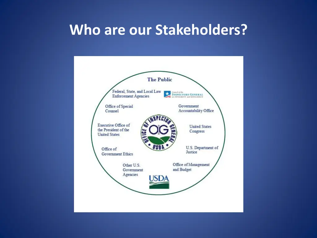 who are our stakeholders