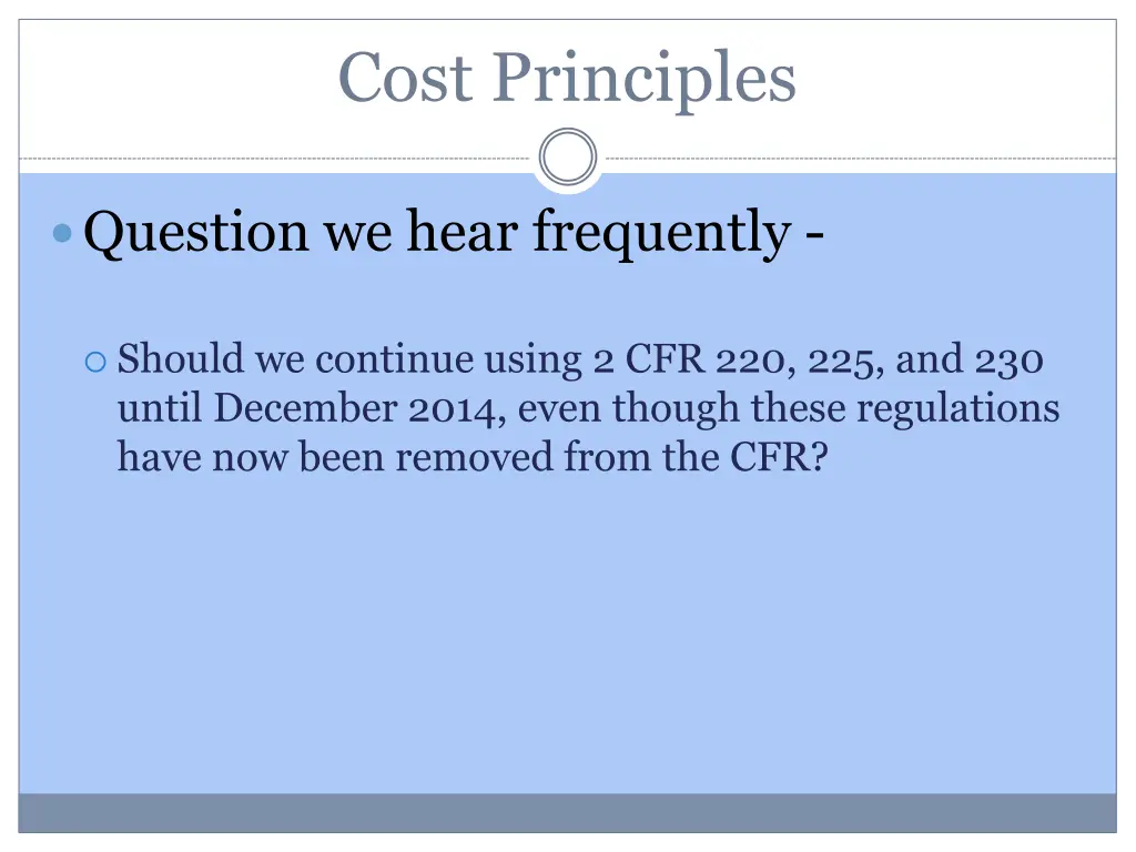 cost principles 4
