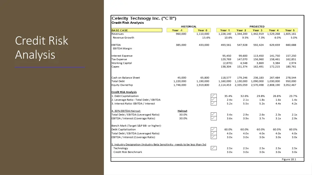 credit risk analysis