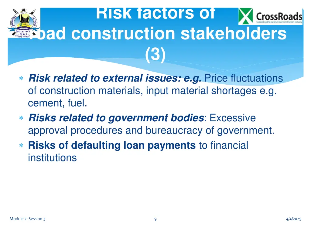 risk factors of 2