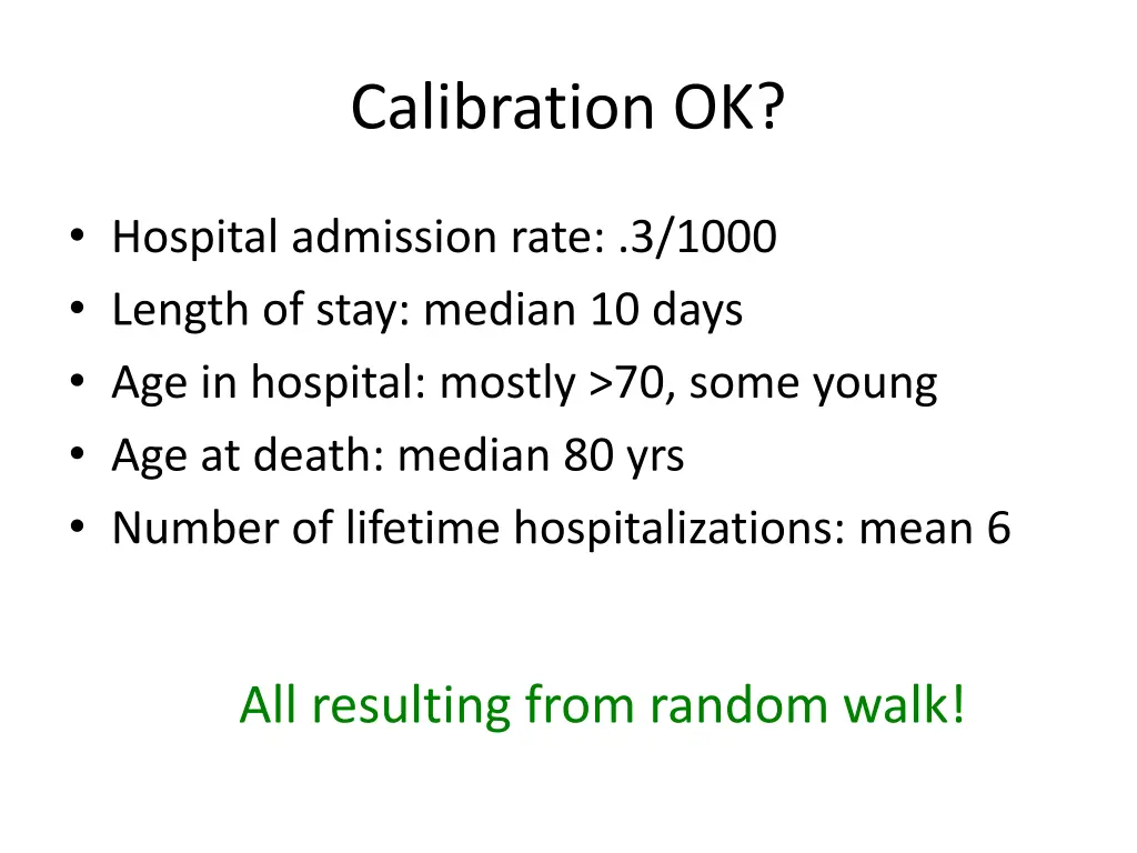 calibration ok