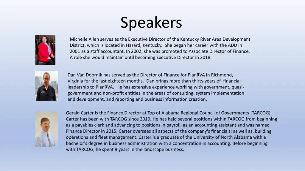 speakers