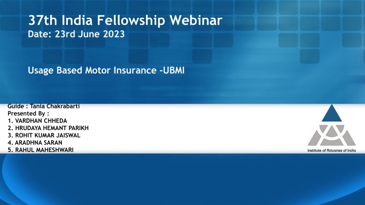 37th india fellowship webinar date 23rd june 2023