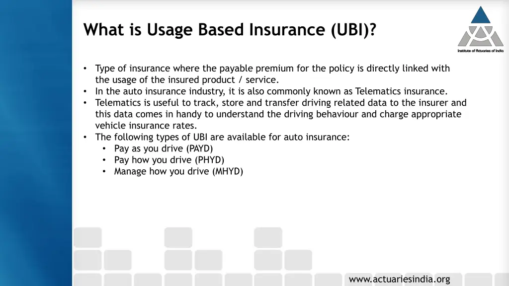 what is usage based insurance ubi