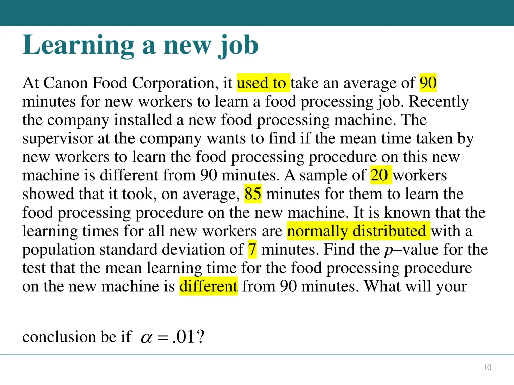 learning a new job